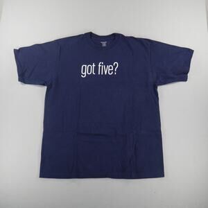 Reebok Cowboys‎ "Got Five?" Superbowl Rings Graphic Mens Size XL NFL Dallas
